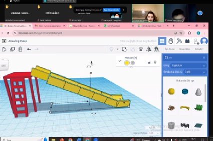 Çocuklar İle 3D Tasarım Kampında Üretmenin Keyfini Çıkarttık.