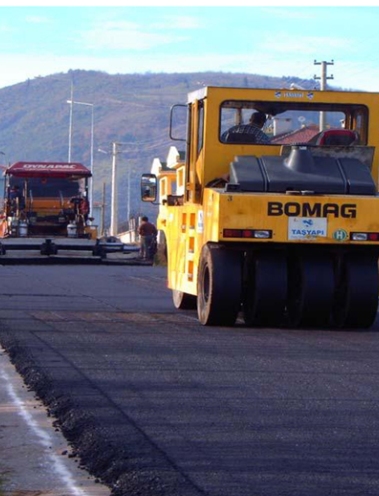 CONSTRUCTION WORK OF ASPHALT WEARING BINDER COURSE IN SEVERAL STREETS