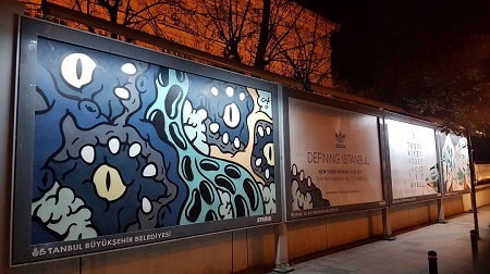Billboard Grafitti Painting