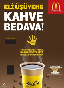 Mc Donald’s Üşüyen Elleri Isıtıyor