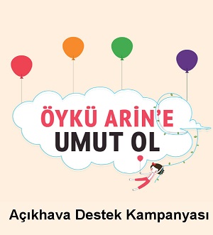 Öykü Arin'e umut ol, donör ol!