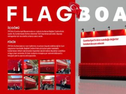 29 Ekim Flagboard