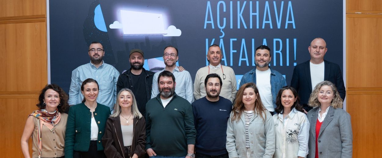 Açıkhava fikirlerinin yaratıcı sahnesi.