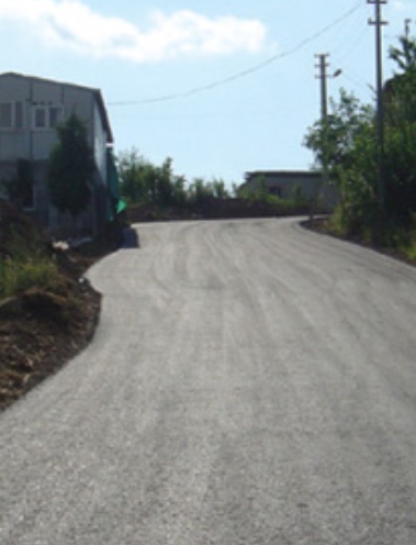 CONSTRUCTION OF ROADS UNDER TERRA-1 KC-1